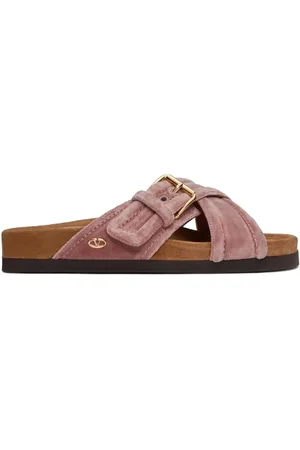 VALENTINO GARAVANI Fussfriend fluwelen slippers