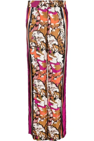 Roberto Cavalli Zijden palazzo broek