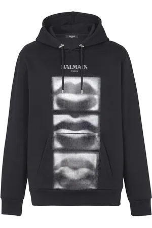 Balmain Hoodie met print
