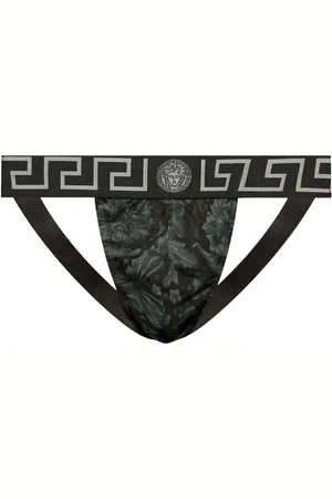 VERSACE Barocco jockstrap van stretch