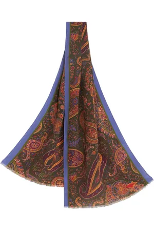 Etro Zijden sjaal met paisley