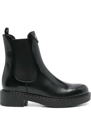Prada Chelsea leren laarzen