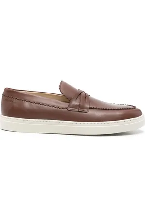 Stuart Weitzman Leren loafers