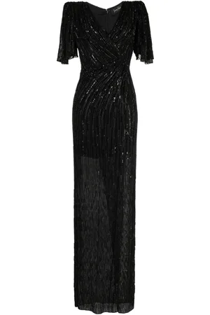 Jenny Packham Avondjurk verfraaid met kralen