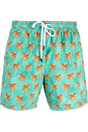 BARBA Zwembroek met palmboomprint