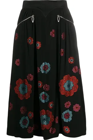 Paco rabanne Rok met bloemenprint