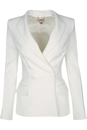 Elisabetta Franchi Blazer met dubbele rij knopen