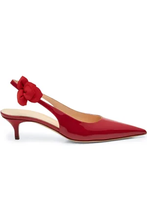 MAGDA BUTRYM 50 mm Rose leren slingback pumps