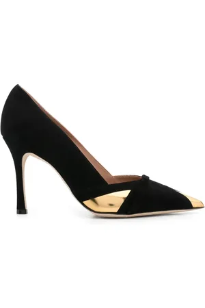 MALONE SOULIERS 100mm pumps met contrasterend vlak