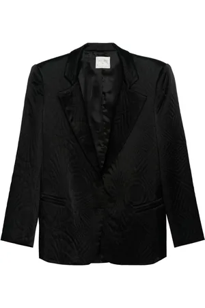 FORTE FORTE Blazer met enkele rij knopen