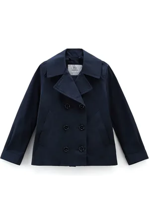 Woolrich Summer sailorjas met dubbele rij knopen