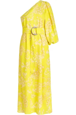 Marie Oliver Kenna asymmetrische jurk met bloemenprint