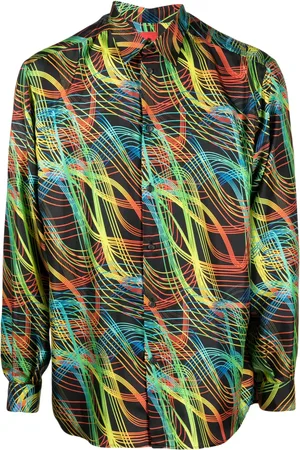 FERRARI Zijden bowlingshirt