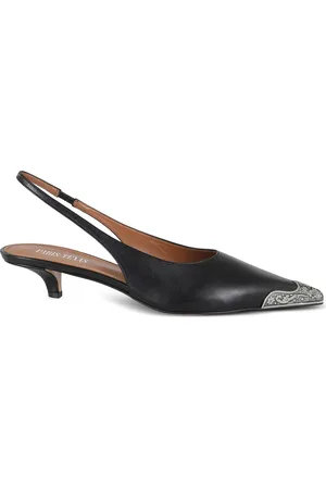 PARIS TEXAS Leren slingback pumps