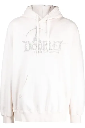 DOUBLET Hoodie verfraaid met logo