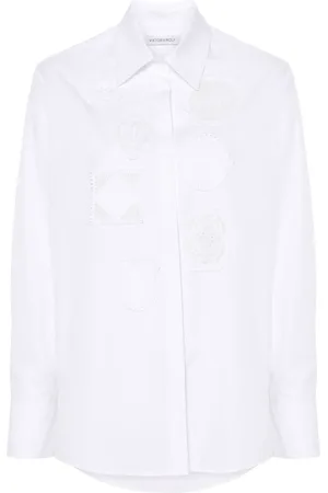 Viktor & Rolf Blouse met geborduurde patch