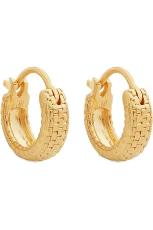 Monica Vinader 18kt gouden oorbellen