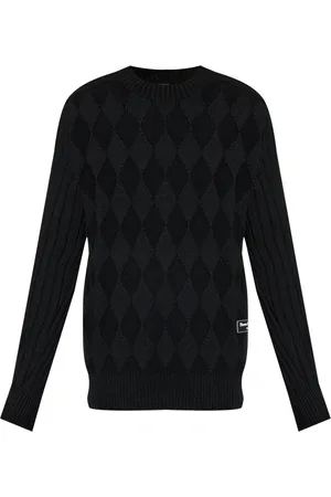 Balmain Wollen trui met logopatch