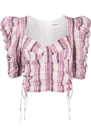 Marant Etoile Geruite top