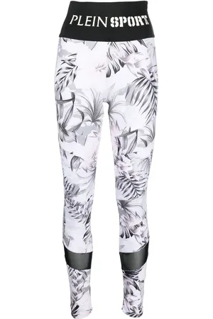 Philipp Plein Legging met bloemenprint