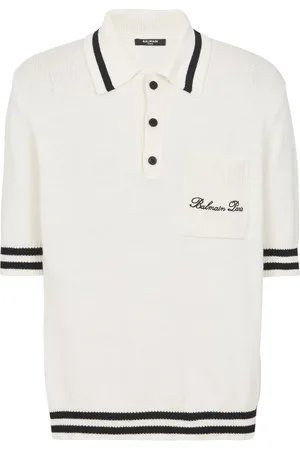 Balmain Poloshirt met geborduurd logo