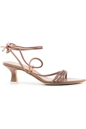 3Juin Dafne Syria 50 mm leren sandalen