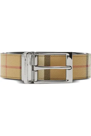Burberry Geruite omkeerbare riem