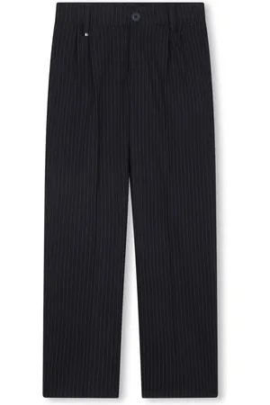 HUGO BOSS Pantalon met krijtstreep
