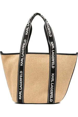 Karl Lagerfeld Strandtas met logopatch