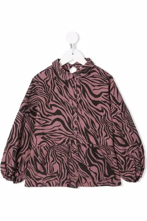 Le pandorine Shirt met zebraprint