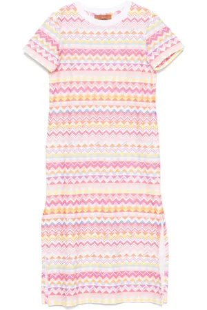 Missoni Jurk met zigzag patroon