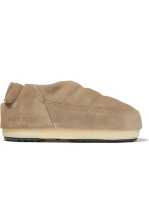 Moon Boot Slippers met ronde neus