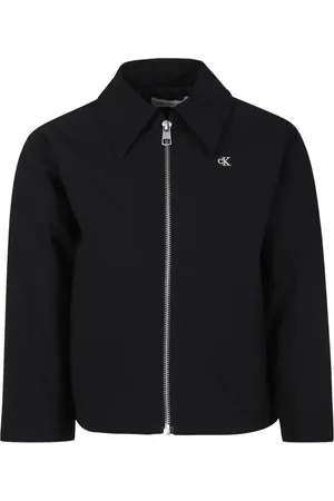 Calvin Klein Shirtjack met geborduurd logo
