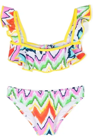 Nessi Byrd Bikini met zigzag print