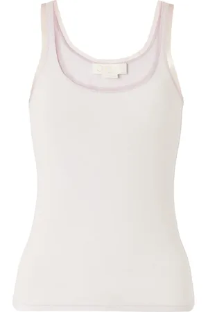 GENNY Tanktop met contrasterende afwerking