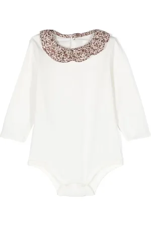 TEDDY & MINOU Body met contrasterende kraag