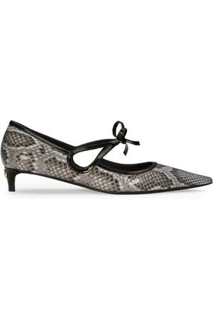 Dolce & Gabbana 30 mm leren pumps met lintstrik