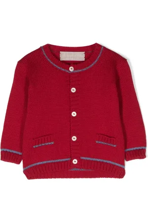 LA STUPENDERIA Vest met contrasterende afwerking