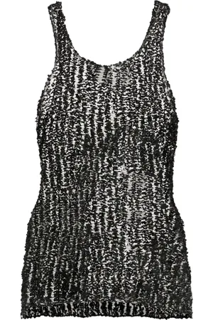 Maison Margiela Doorzichtige tanktop