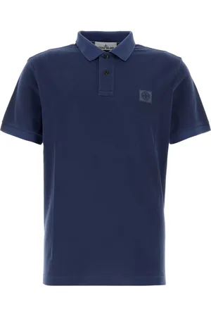 Stone Island Poloshirt met logopatch