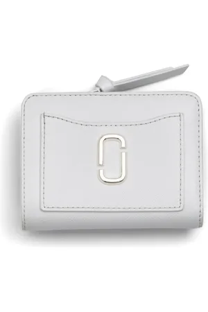 Marc Jacobs The Mini Compact portemonnee met logoprint