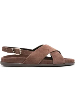 Ancient Greek Sandals Ikesia Crosta leren sandalen