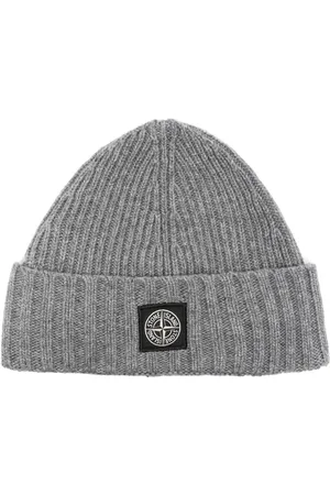 Stone Island Geribbelde muts met Compass
