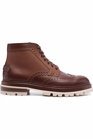 santoni Breakout brogue enkellaarzen