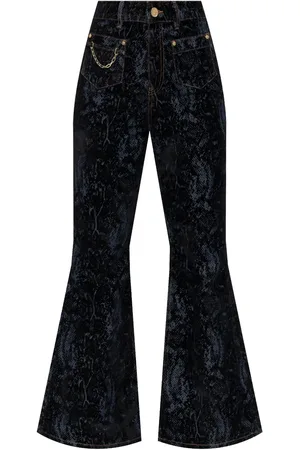 Ganni Jeansy flared broek