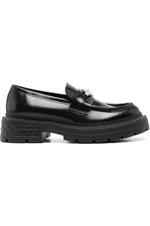 Jimmy Choo Marlow Diamond leren loafers