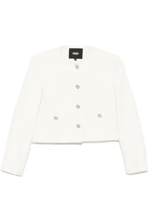 Maje Metallic tweed jack