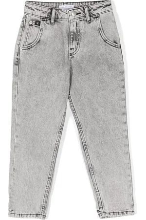 Calvin Klein Mid waist jeans met logo