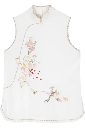 SHIATZY CHEN Top met geborduurde bloemen