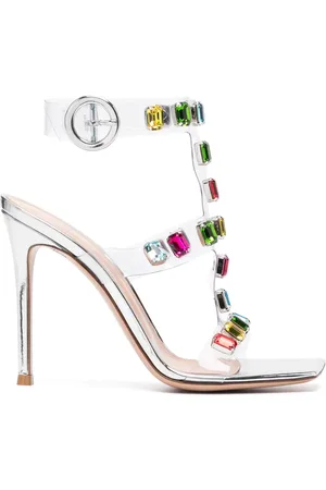 Gianvito Rossi Sandalen verfraaid met kristallen